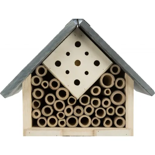 Insektenhotel Kiefernholz Schiefer - Insectenhuis