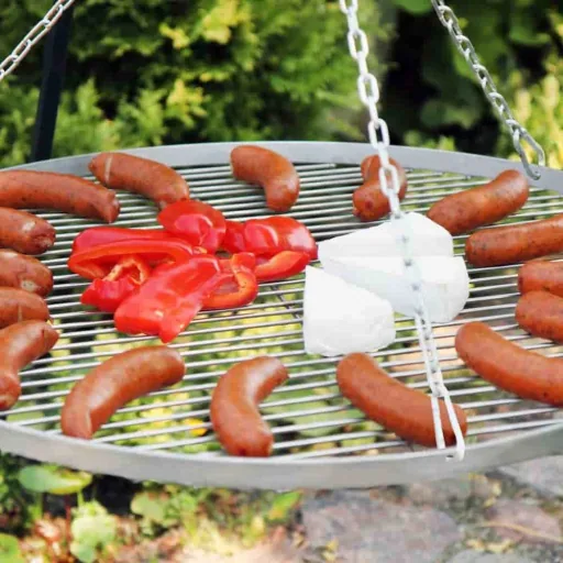 Edelstahl Grillrooster 70 cm - Rond, Duurzaam & Veelzijdig