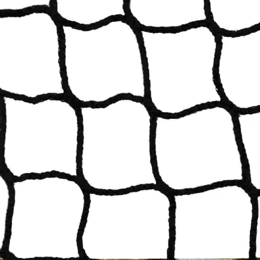 Afdeknet 2,5x3m, knotenloos, Laadnet