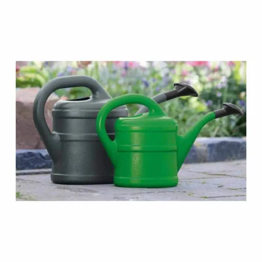 Gieter 5 Liter, Kunststof, Groene Gieter met Broes