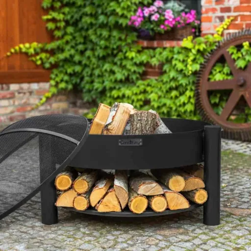 Vuurschaal Tuin 60 cm - Handgemaakte Vuurplaats van Natuurstaal
