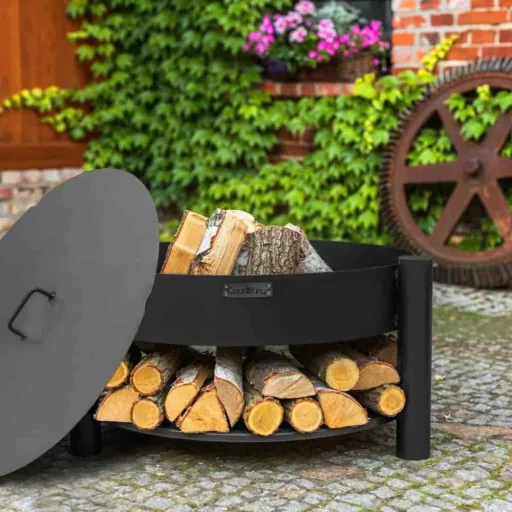 Vuurschaal Tuin 60 cm - Handgemaakte Vuurplaats van Natuurstaal