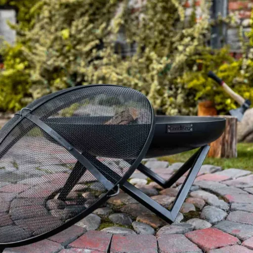 Vuurschaal 70 cm - Stalen Vuurkorf voor de Tuin
