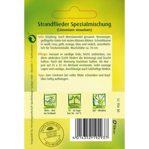 Strandflieder, Speciale mix