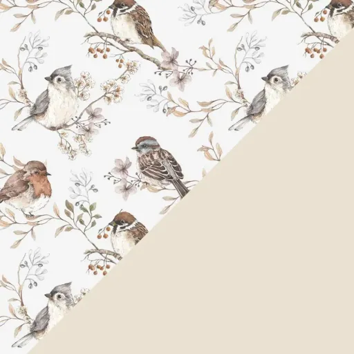 Dekornik kinderbeddengoed vogels 100 x 135