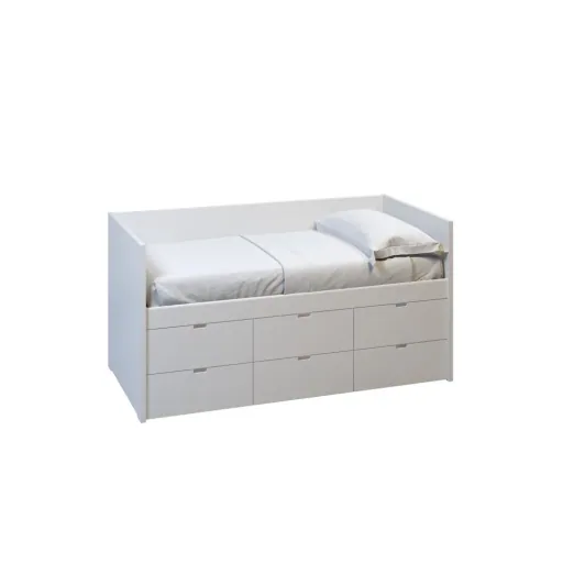 Muba Bespoke stapelbed met 6 laden