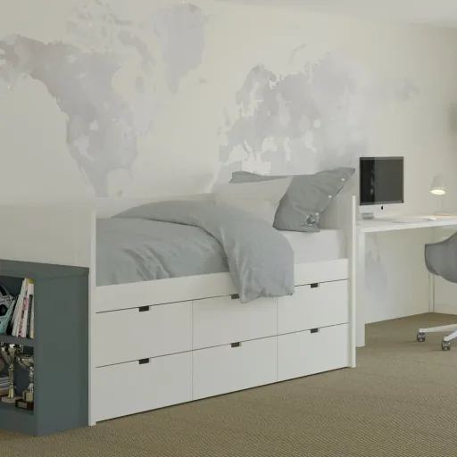 Muba Bespoke stapelbed met 6 laden