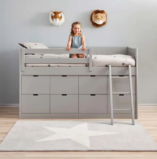 Muba Maatwerk Ladder voor Hoogslaper, Stapelbed & Logboekbed