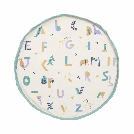 play & go speeltas print alfabet dieren