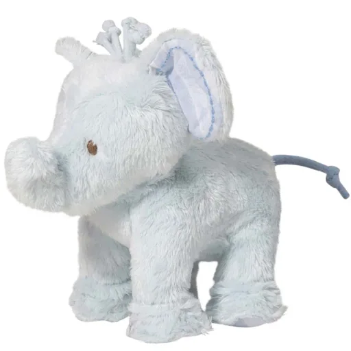Tartine et Chocolat Olifant Ferdinand lichtblauw, Maat: 25 cm