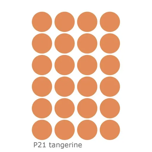 Lilipinso muursticker basics reuze stippen, Kleur: Koud grijs