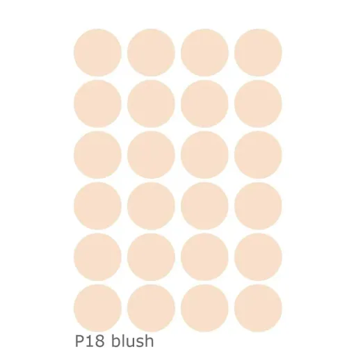 Lilipinso muursticker basics reuze stippen, Kleur: Koud grijs