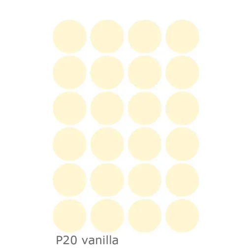 Lilipinso muursticker basics reuze stippen, Kleur: Koud grijs