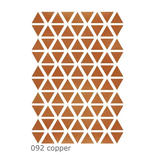 Lilipinso Muursticker Basics Driehoeken, Kleur: cement