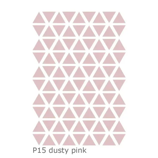 Lilipinso Muursticker Basics Driehoeken, Kleur: cement