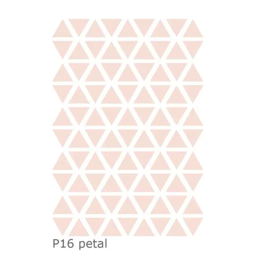 Lilipinso Muursticker Basics Driehoeken, Kleur: cement