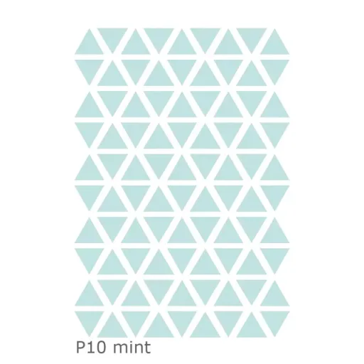 Lilipinso Muursticker Basics Driehoeken, Kleur: cement