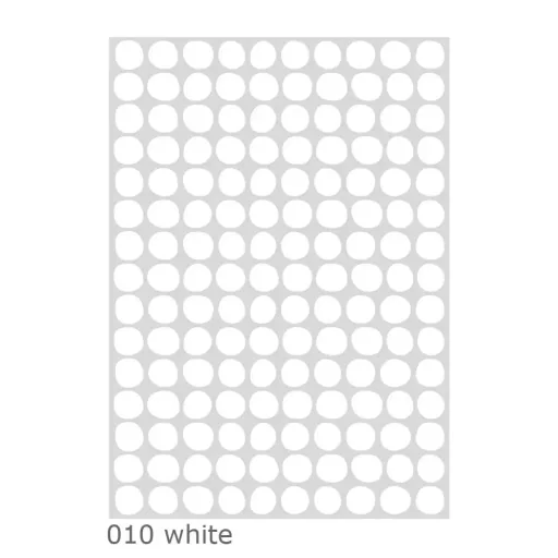 Lilipinso muursticker basics stippen, Kleur: grijs
