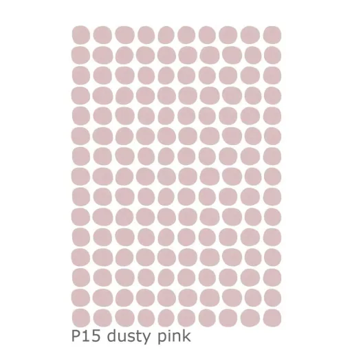Lilipinso muursticker basics stippen, Kleur: grijs