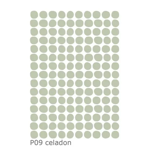 Lilipinso muursticker basics stippen, Kleur: grijs
