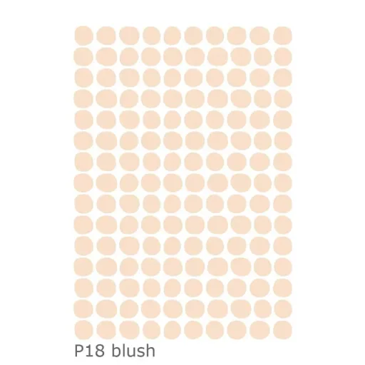 Lilipinso muursticker basics stippen, Kleur: grijs