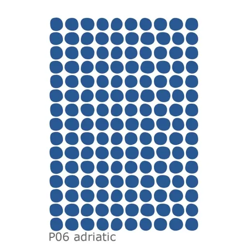 Lilipinso muursticker basics stippen, Kleur: grijs