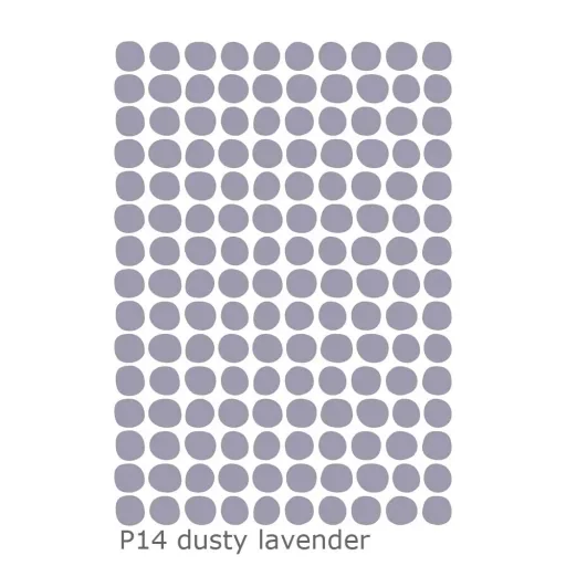 Lilipinso muursticker basics stippen, Kleur: grijs