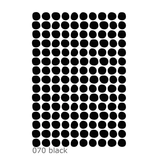 Lilipinso muursticker basics stippen, Kleur: grijs