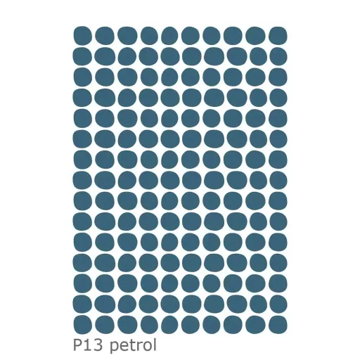 Lilipinso muursticker basics stippen, Kleur: grijs