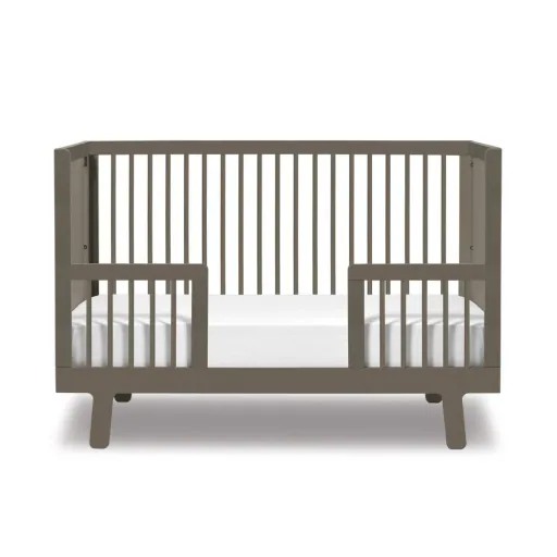 Oeuf Ombouwset Babybed/Juniorbed Mus, Versie: berk