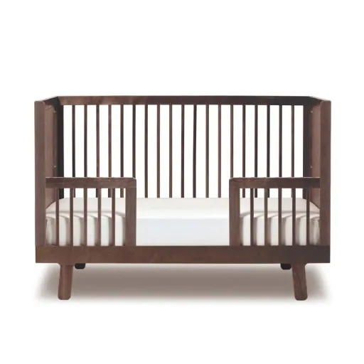 Oeuf Ombouwset Babybed/Juniorbed Mus, Versie: berk