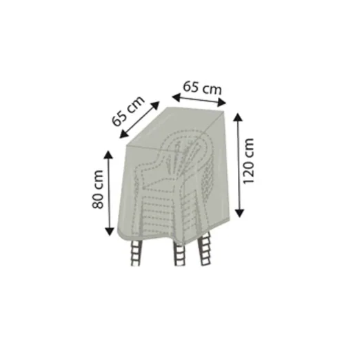 Beschermhoes Deluxe Stoel, ca.65x65x150/110