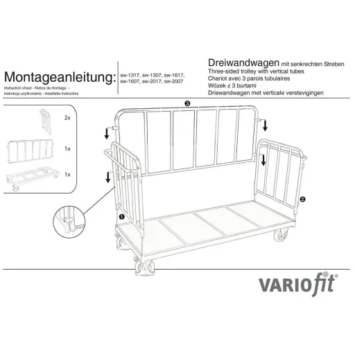 Streben Driewandwagen 1200 kg Type L (EV)