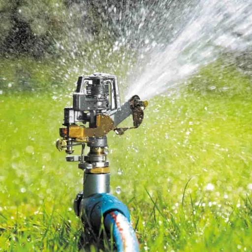 Gazonsproeier met Spie - Deelcirkel & Volcirkel