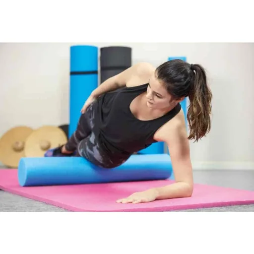 Foam roller, 90 x 15 cm, voor oefeningen en rug