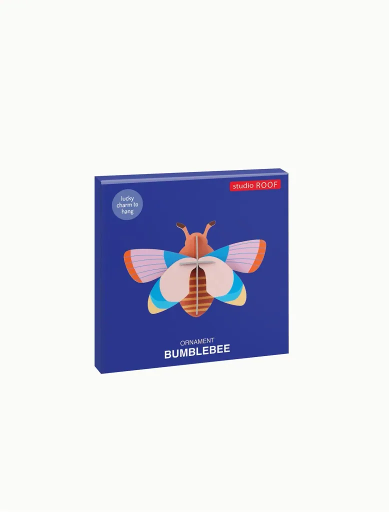 Studio ROOF Ornament, knutselpakket, 3D wandobject - Hommel