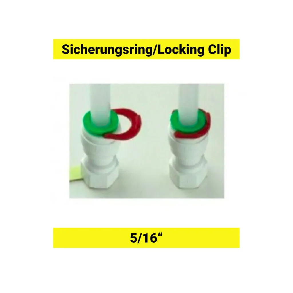 Borgring, сirclip voor 5/16" slang/connector