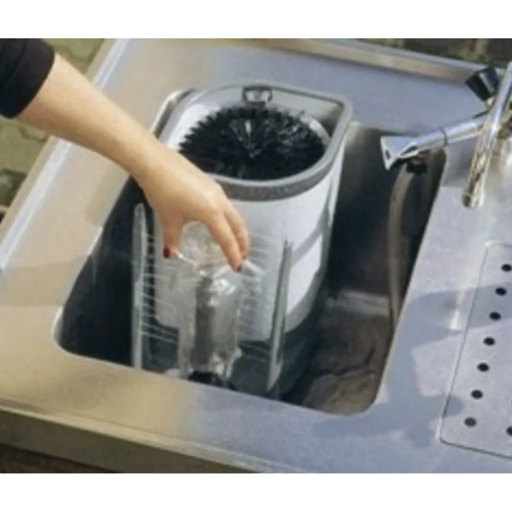 Glazenspoeler, Glazenspoelmachine - Delfin TS 3100, 1 pot