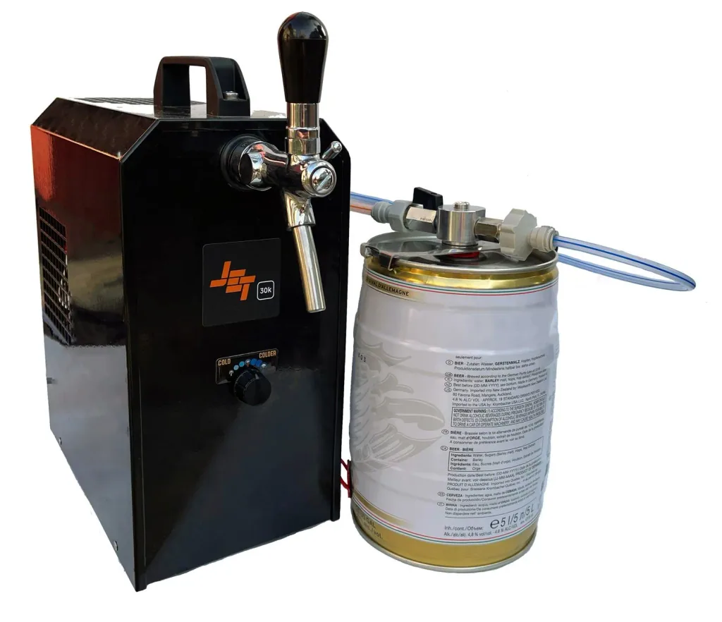 Adapter voor biervaten - 5 liter, hoogwaardig metalen ontwerp met Biertap, Thuistap