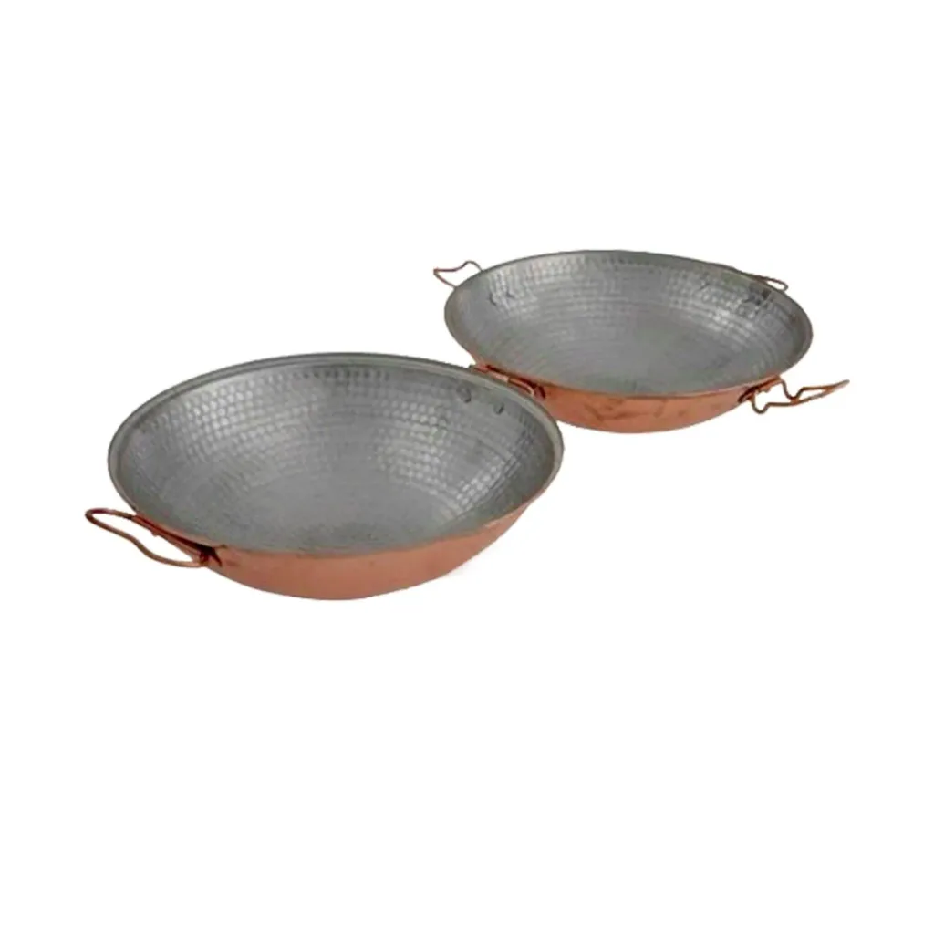 Cataplana - koper, voor het bereiden van vis, vlees en zeevruchten, 21cm
