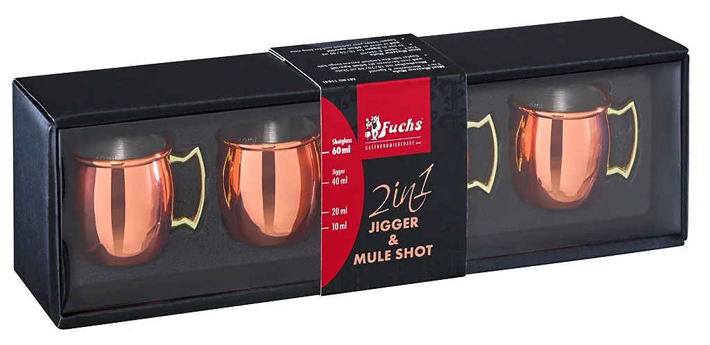 Set van 4 Mini Moscow mule beker