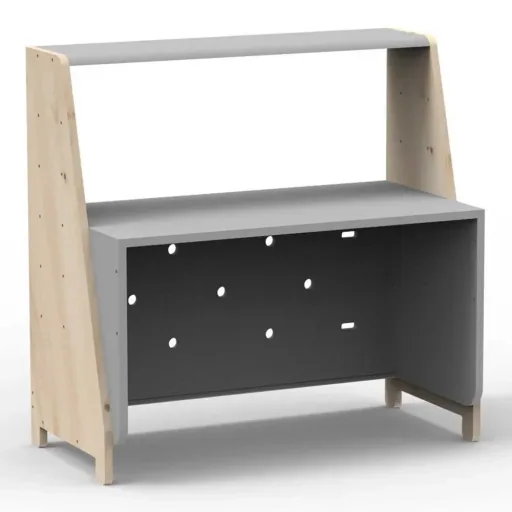 Mathy by Bols "Asymetry" babybedje omvormbaar tot bureau met 1 plankje