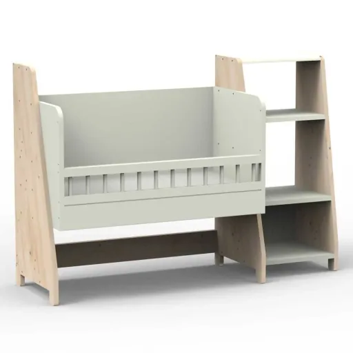 Mathy by Bols "Asymetry" babybedje omvormbaar tot bureau met 1 plankje