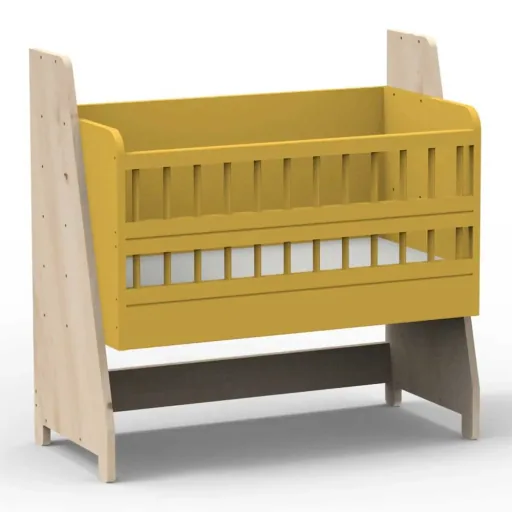 Mathy by Bols "Asymetry" babybedje omvormbaar tot bureau met 1 plankje