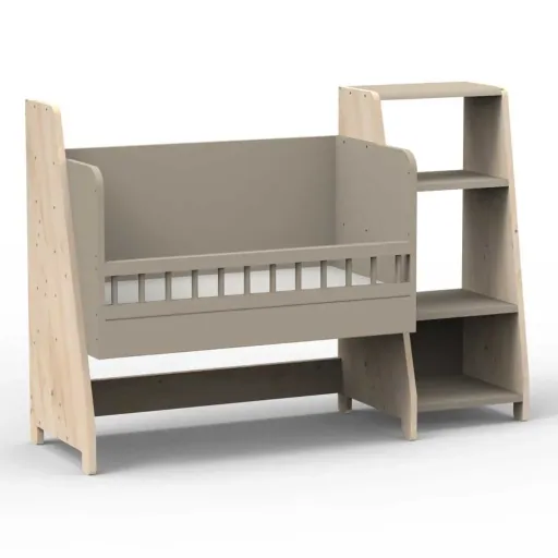 Mathy by Bols "Asymetry" babybedje omvormbaar tot bureau met 1 plankje