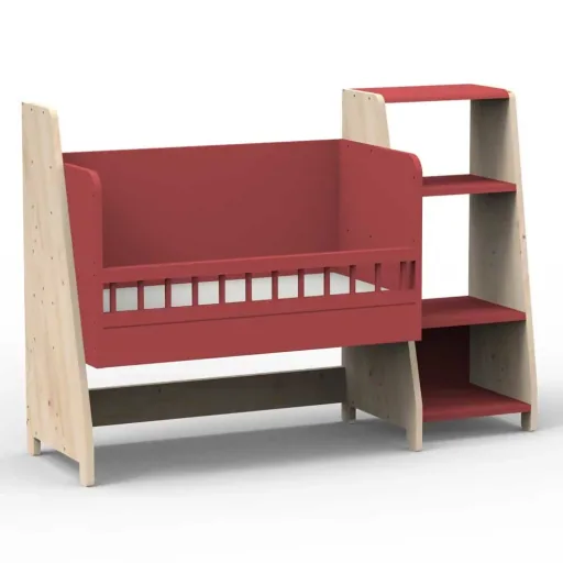 Mathy by Bols "Asymetry" babybedje omvormbaar tot bureau met 1 plankje