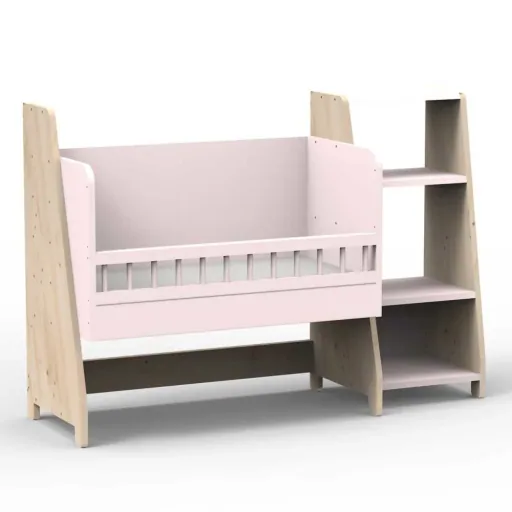 Mathy by Bols "Asymetry" babybedje omvormbaar tot bureau met 1 plankje