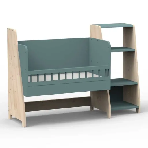 Mathy by Bols "Asymetry" babybedje omvormbaar tot bureau met 1 plankje