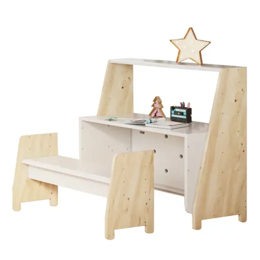 Mathy by Bols "Asymetry" babybedje omvormbaar tot bureau met 1 plankje