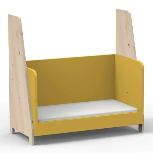 Mathy by Bols "Asymetry" babybedje omvormbaar tot bureau met 1 plankje